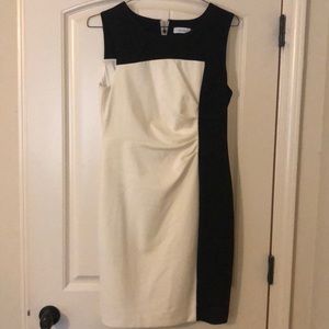Figure flattering Calvin Klein dress